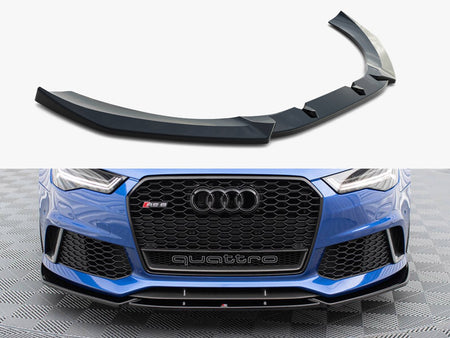 Maxton Design Front Splitter V.4 Audi RS6 C7 - AU-RS6-C7-FD4G - Image 1