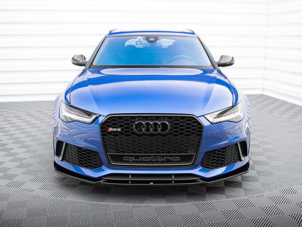 Maxton Design Front Splitter V.4 Audi RS6 C7 - AU-RS6-C7-FD4G - Image 3