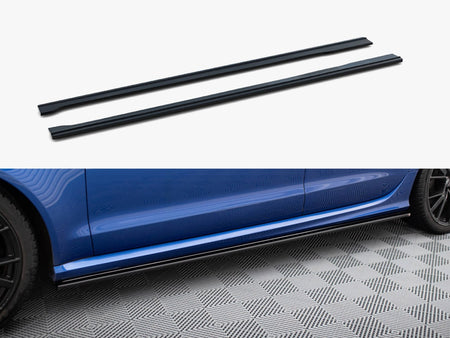 Maxton Design Side Skirts Diffusers V.1 Audi RS6 C7 - AU-RS6-C7-SD1G - Image 1