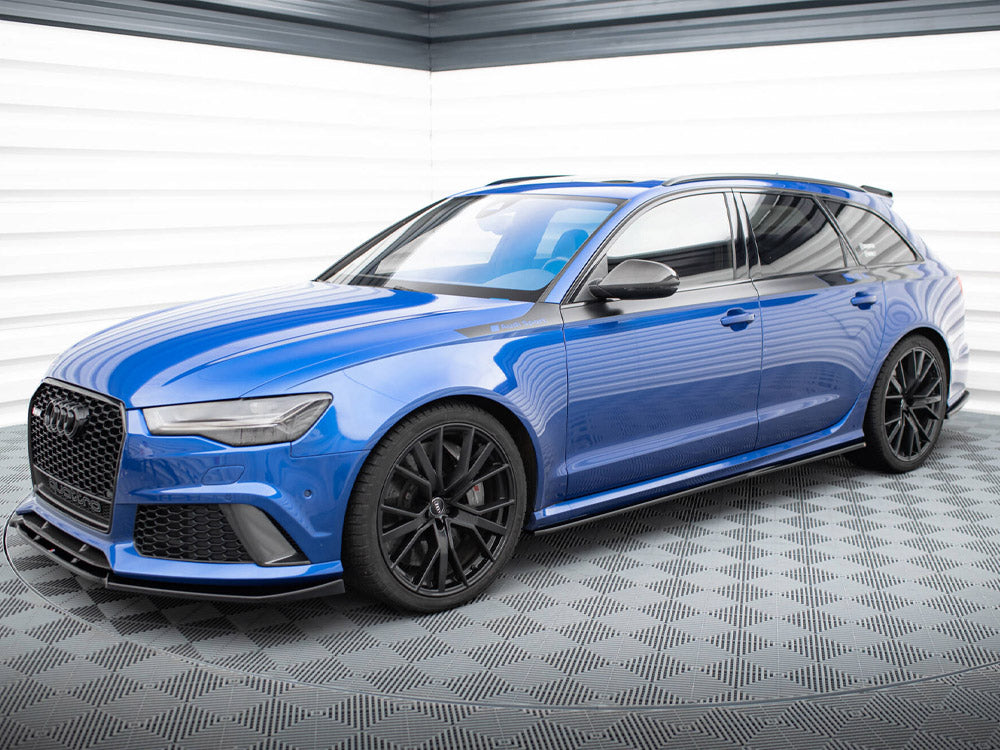 Maxton Design Side Skirts Diffusers V.2 Audi RS6 C7 - AU-RS6-C7-SD2G - Image 2