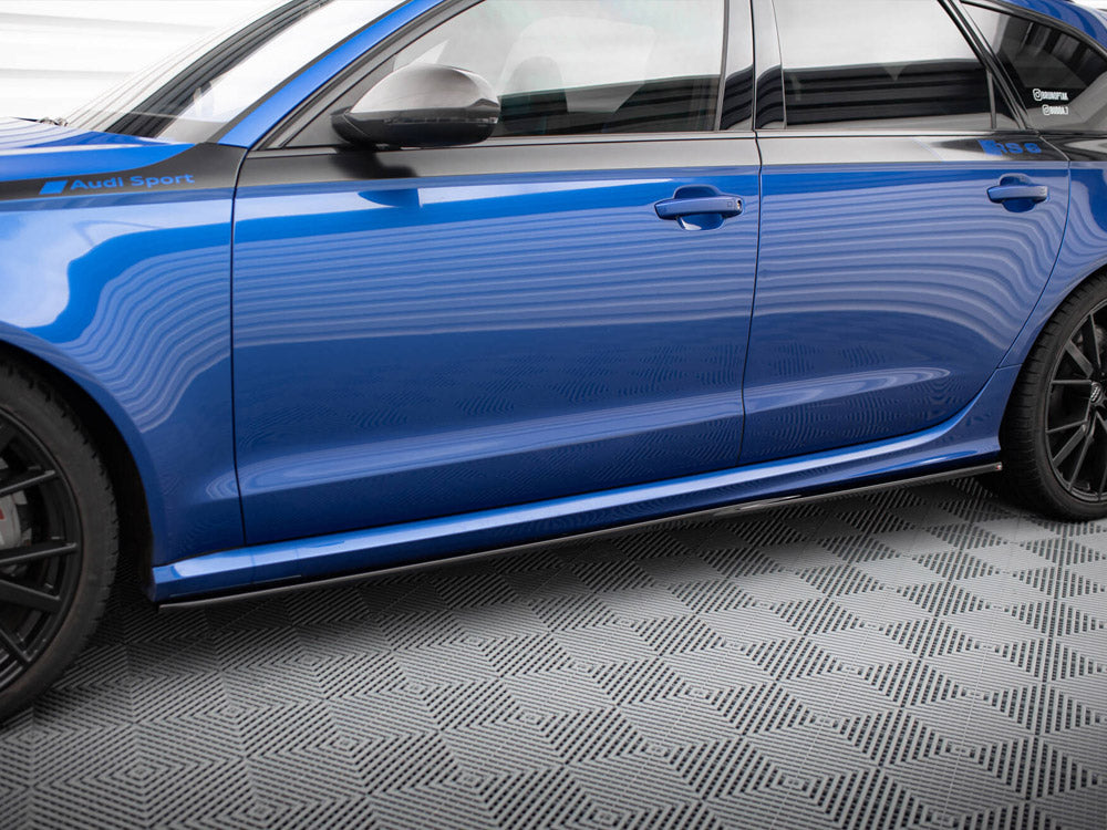 Maxton Design Side Skirts Diffusers V.2 Audi RS6 C7 - AU-RS6-C7-SD2G - Image 3