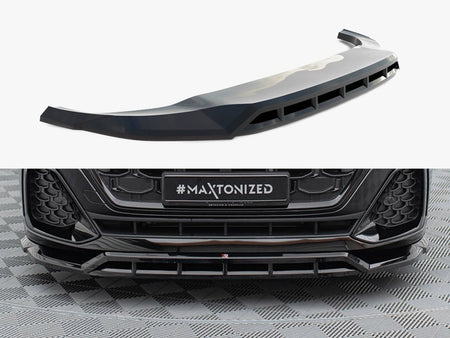 Maxton Design Front Splitter Audi SQ8 / Q8 S-Line Mk1 Facelift - AU-Q8-1F-SLINE-FD1G+FD1RG - Image 1