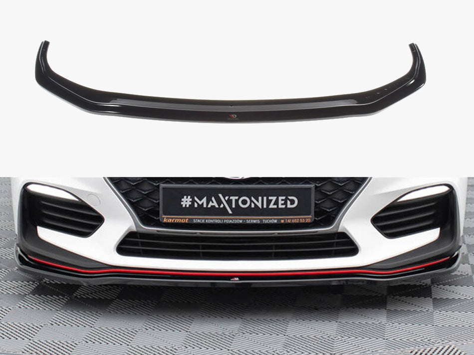 Maxton Design Front Splitter V.2 Hyundai I30 N Mk3 Hatchback / Fastback - HY-I30-3-N-FD2G - Image 1