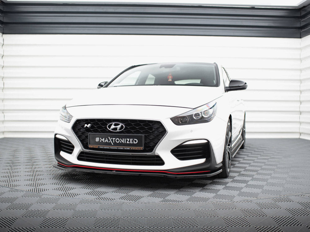 Maxton Design Front Splitter V.2 Hyundai I30 N Mk3 Hatchback / Fastback - HY-I30-3-N-FD2G - Image 2