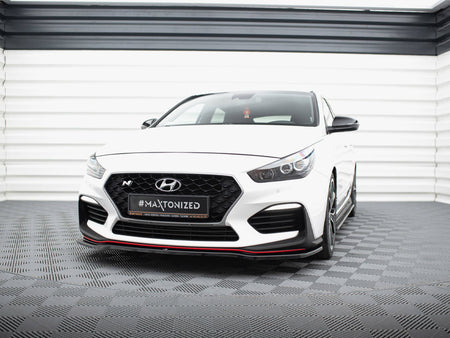 Maxton Design Front Splitter V.2 Hyundai I30 N Mk3 Hatchback / Fastback - HY-I30-3-N-FD2G - Image 2
