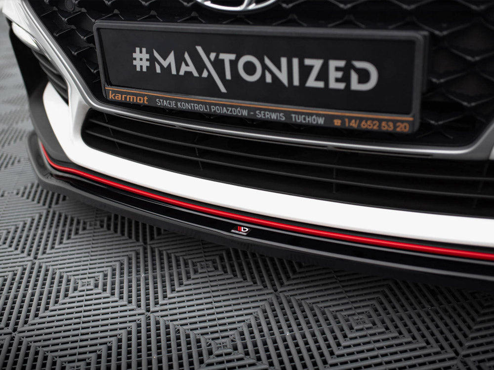 Maxton Design Front Splitter V.2 Hyundai I30 N Mk3 Hatchback / Fastback - HY-I30-3-N-FD2G - Image 4