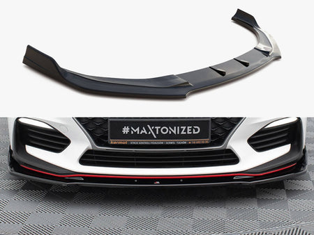Maxton Design Front Splitter V.3 Hyundai I30 N Mk3 Hatchback / Fastback - HY-I30-3-N-FD3G - Image 1