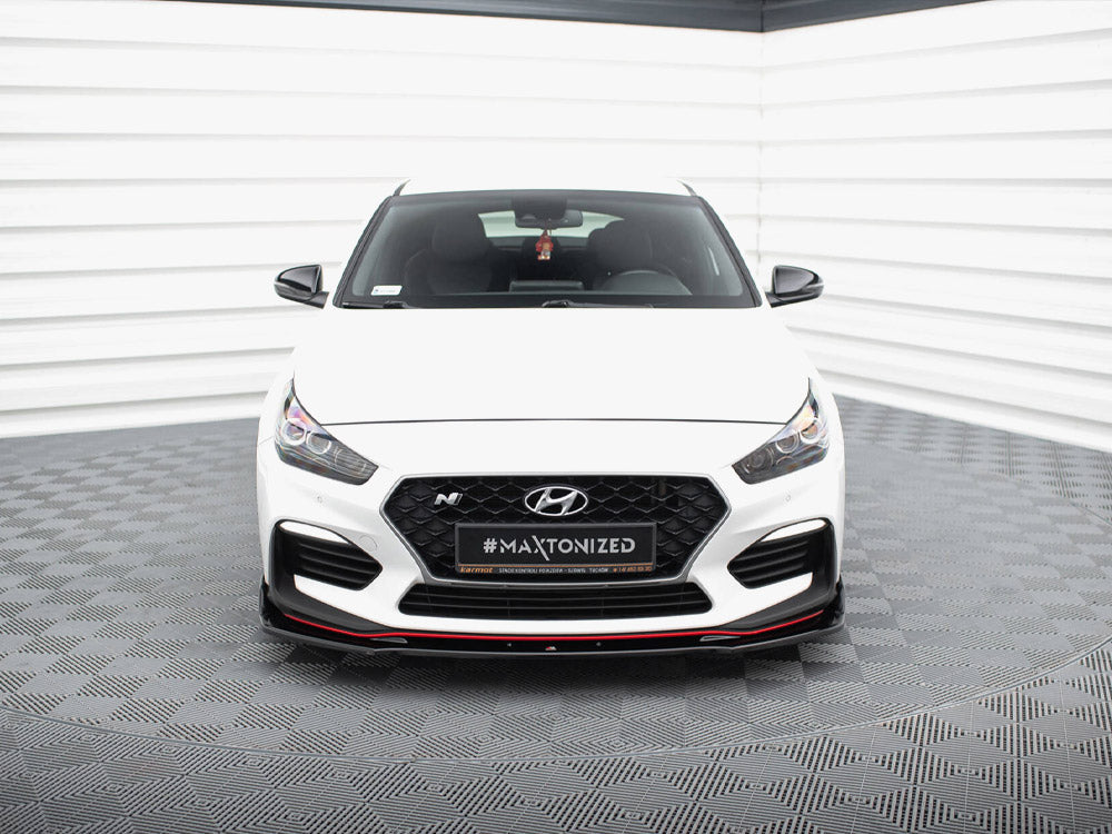 Maxton Design Front Splitter V.3 Hyundai I30 N Mk3 Hatchback / Fastback - HY-I30-3-N-FD3G - Image 3