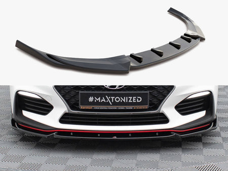 Maxton Design Front Splitter V.5 Hyundai I30 N Mk3 Hatchback / Fastback - HY-I30-3-N-FD5G - Image 1