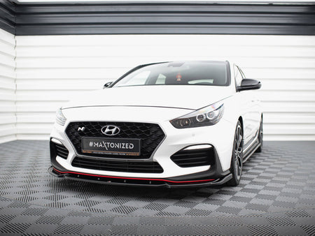 Maxton Design Front Splitter V.5 Hyundai I30 N Mk3 Hatchback / Fastback - HY-I30-3-N-FD5G - Image 2