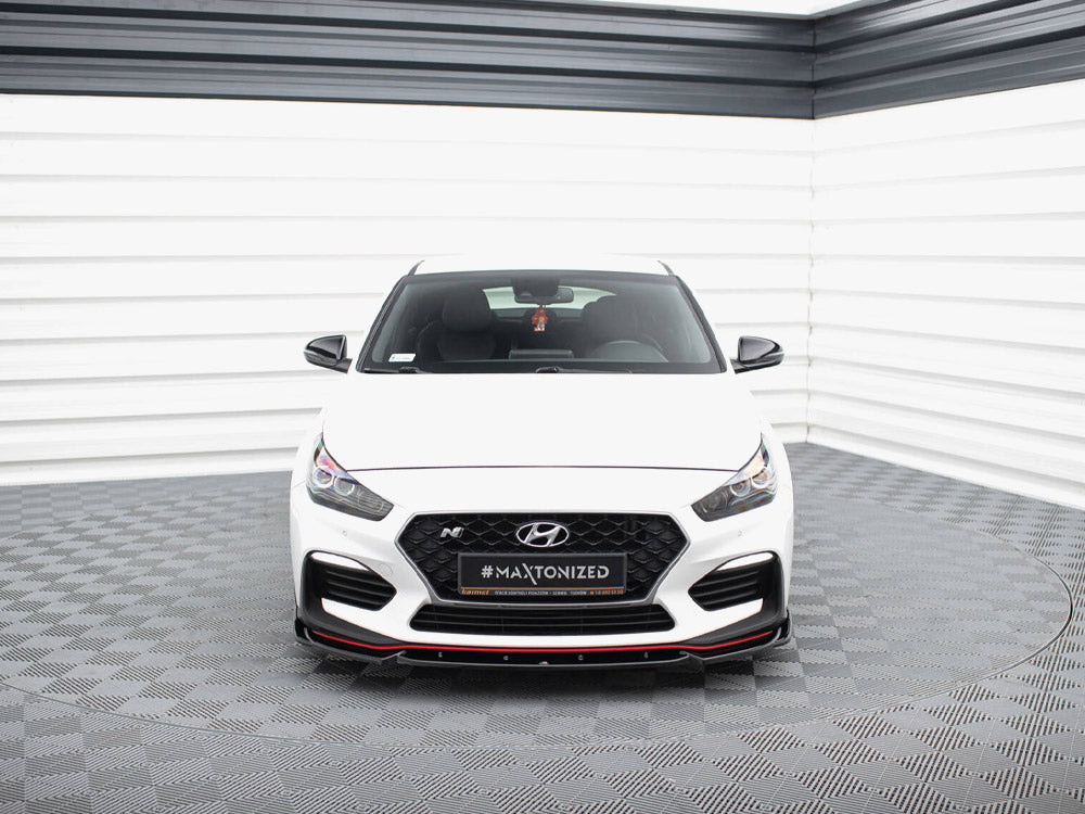 Maxton Design Front Splitter V.5 Hyundai I30 N Mk3 Hatchback / Fastback - HY-I30-3-N-FD5G - Image 3