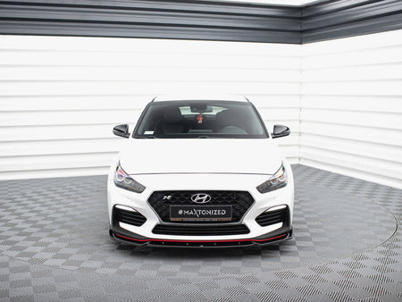 Maxton Design Front Splitter V.5 Hyundai I30 N Mk3 Hatchback / Fastback - HY-I30-3-N-FD5G - Image 3