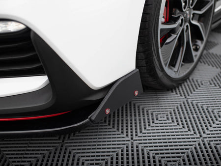 Maxton Design Front Splitter V.6 + Flaps Hyundai I30 N Mk3 Hatchback / Fastback - HY-I30-3-N-FD6G+FSF - Image 5