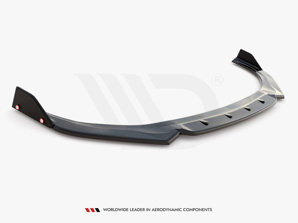 Maxton Design Front Splitter V.6 + Flaps Hyundai I30 N Mk3 Hatchback / Fastback - HY-I30-3-N-FD6G+FSF - Image 7