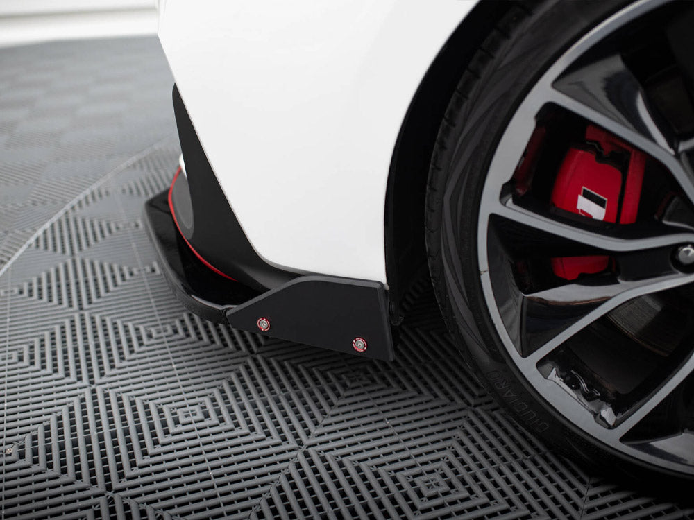 Maxton Design Front Splitter V.6 + Flaps Hyundai I30 N Mk3 Hatchback / Fastback - HY-I30-3-N-FD6G+FSF - Image 6