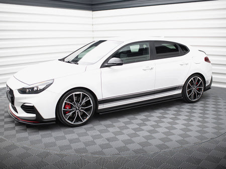 Maxton Design Side Skirts Diffusers V.1 Hyundai I30 N Mk3 Hatchback / Fastback - HY-I30-3-N-SD1G - Image 2