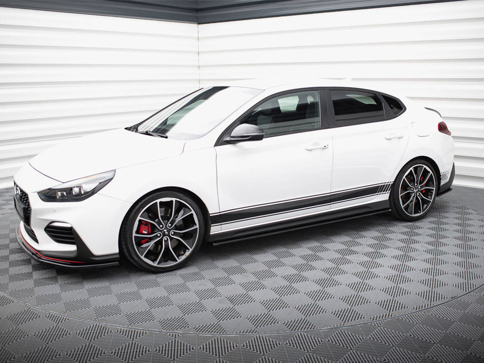 Maxton Design Side Skirts Diffusers V.1 Hyundai I30 N Mk3 Hatchback / Fastback - HY-I30-3-N-SD1G - Image 2