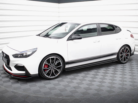 Maxton Design Side Skirts Diffusers V.4 Hyundai I30 N Mk3 / Mk3 FL Hatchback / Fastback - HY-I30-3-N-SD3G - Image 2