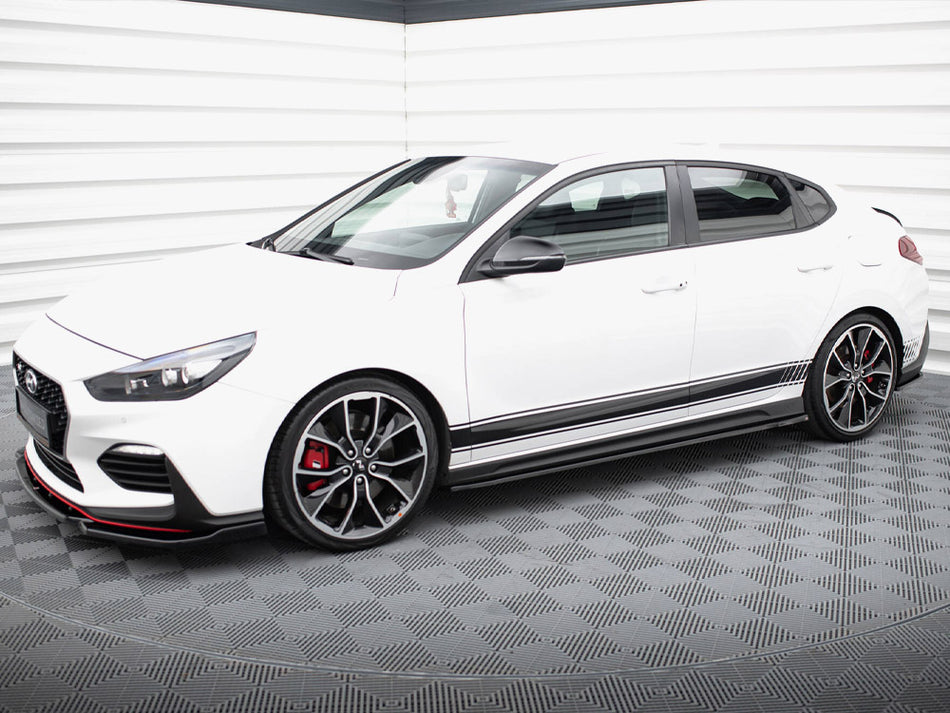 Maxton Design Side Skirts Diffusers V.4 Hyundai I30 N Mk3 / Mk3 FL Hatchback / Fastback - HY-I30-3-N-SD3G - Image 2