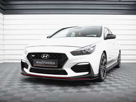 Maxton Design Street PRO Front Splitter Hyundai I30 N Mk3 Hatchback / Fastback - HYI303NCNC-FD2B - Image 2