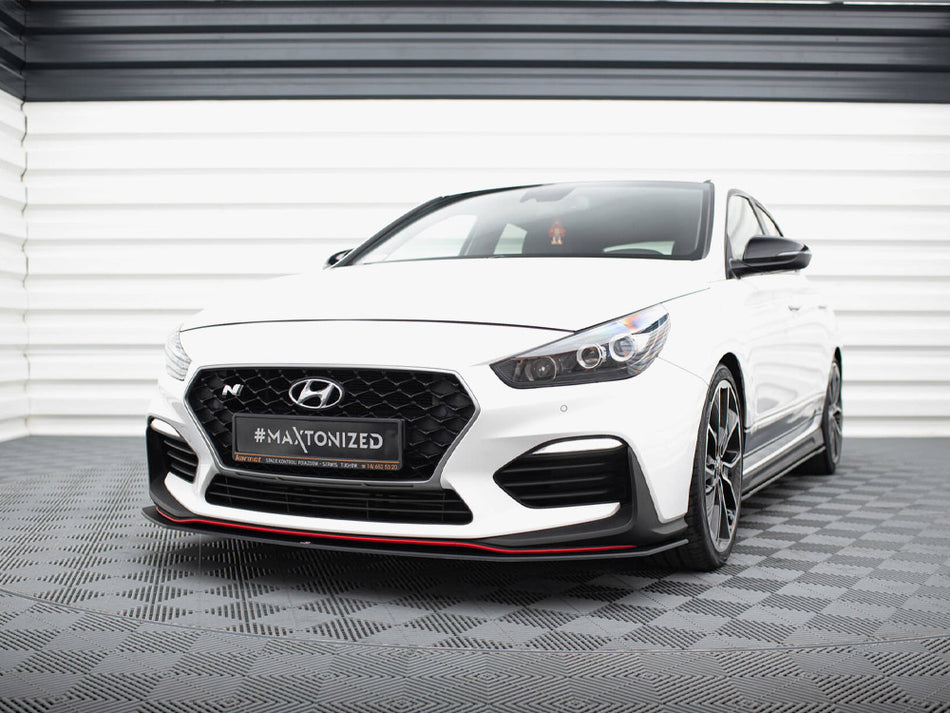 Maxton Design Street PRO Front Splitter Hyundai I30 N Mk3 Hatchback / Fastback - HYI303NCNC-FD2B - Image 2