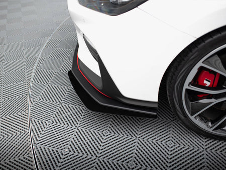 Maxton Design Street PRO Front Splitter + Flaps Hyundai I30 N Mk3 Hatchback / Fastback - HYI303NCNC-FD2B+FSF1G - Image 6