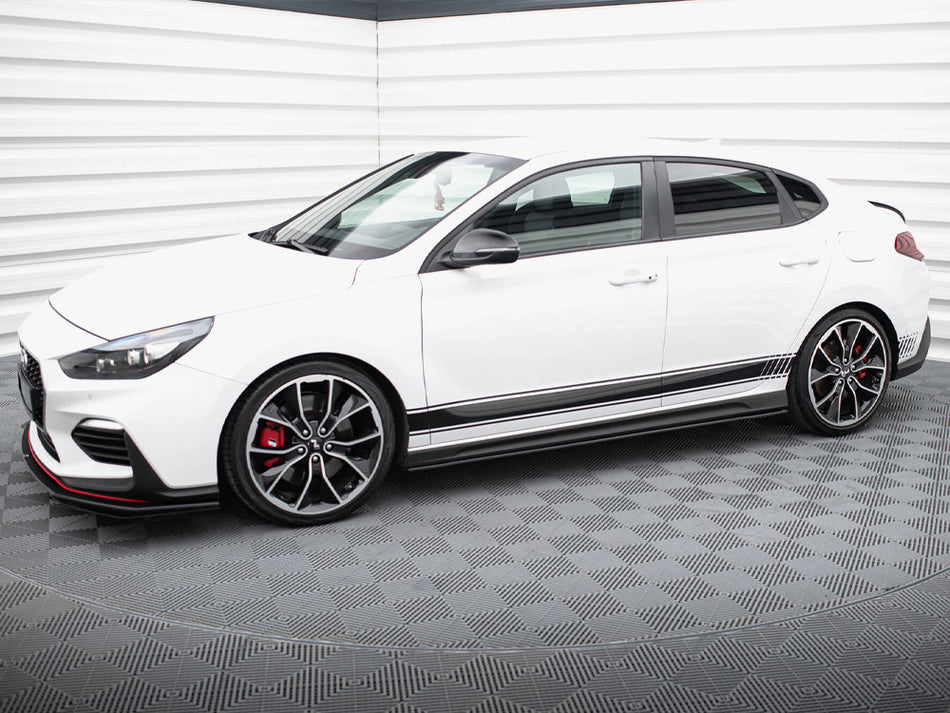 Maxton Design Street PRO Side Skirts Diffusers V.1 Hyundai I30 N Mk3 / Mk3 FL Hatchback / Fastback - HYI303NCNC-SD2B - Image 2