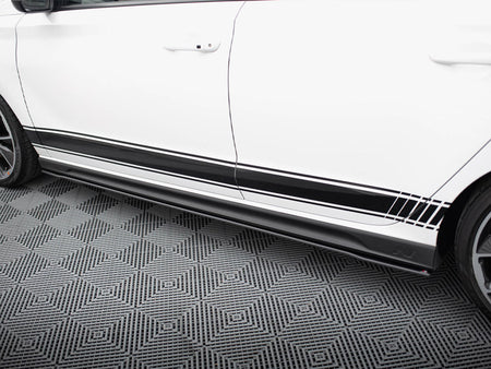 Maxton Design Street PRO Side Skirts Diffusers V.1 Hyundai I30 N Mk3 / Mk3 FL Hatchback / Fastback - HYI303NCNC-SD2B - Image 4