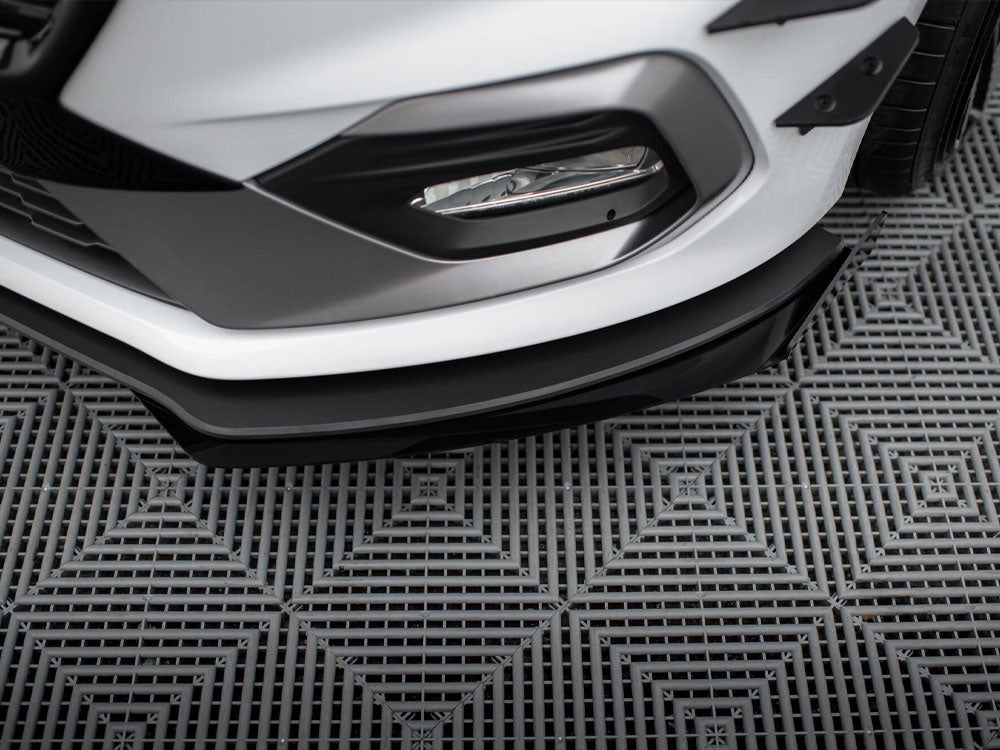 Maxton Design Street PRO Front Splitter + Flaps Ford Fiesta Mk8 ST / ST-Line - FOFI8STCNC-FD1B+FSF1G - Image 5