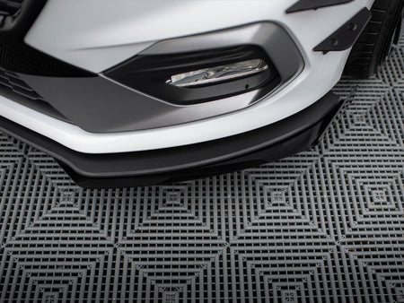 Maxton Design Street PRO Front Splitter + Flaps Ford Fiesta Mk8 ST / ST-Line - FOFI8STCNC-FD1B+FSF1G - Image 5