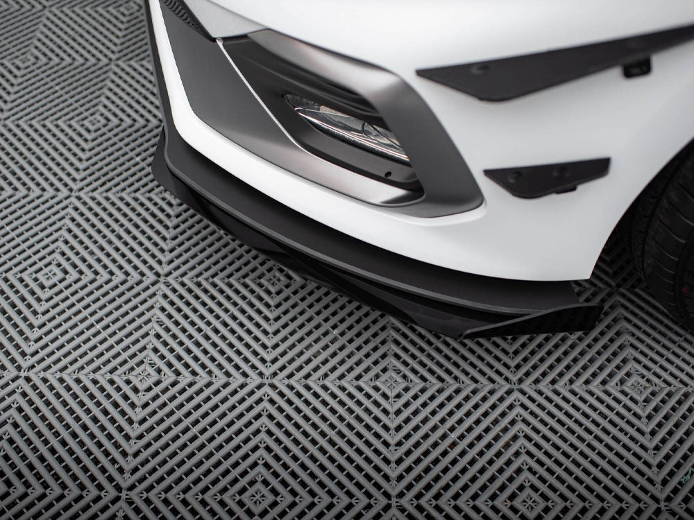 Street PRO Front Splitter + Flaps Ford Fiesta Mk8 ST / ST-Line