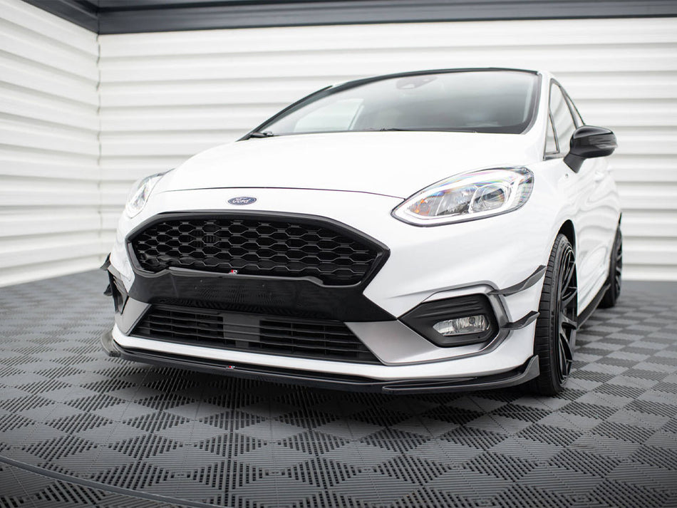 Maxton Design Front Splitter V.7 Ford Fiesta Mk8 ST / ST-Line - FO-FI-8-ST-FD4G - Image 2