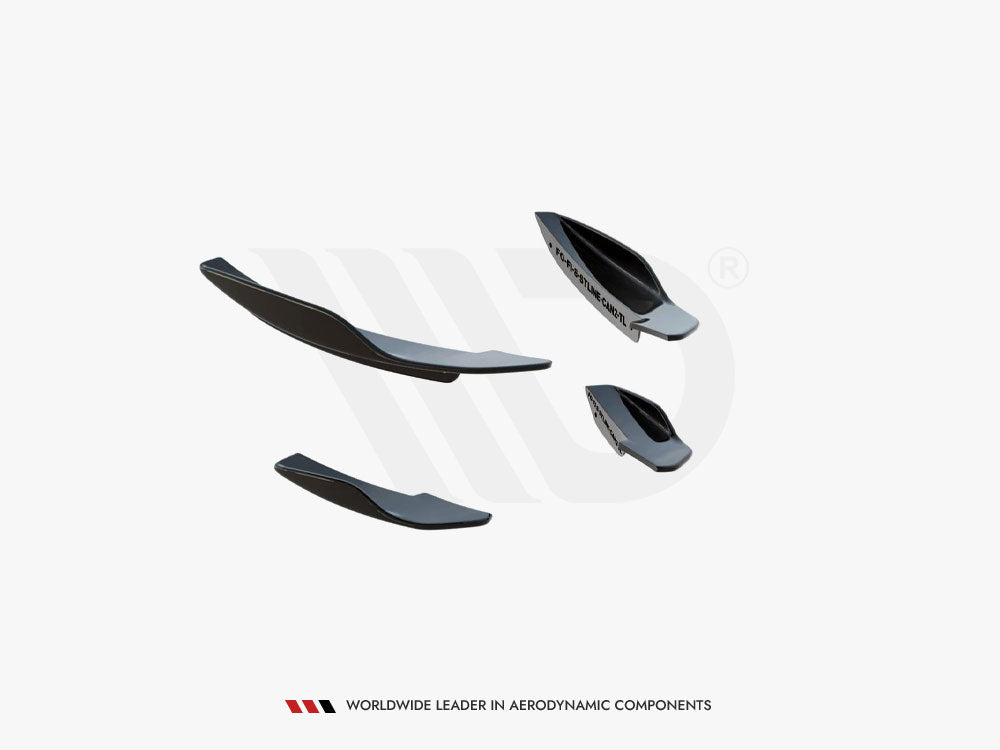 Maxton Design Front Bumper Wings (Canards) V.2 Ford Fiesta Mk8 ST / ST-Line - FO-FI-8-STLINE-CAN2 - Image 5