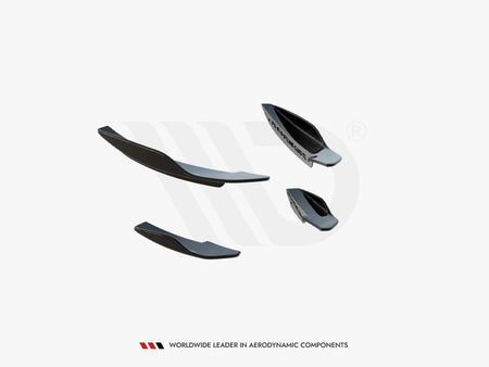 Maxton Design Front Bumper Wings (Canards) V.2 Ford Fiesta Mk8 ST / ST-Line - FO-FI-8-STLINE-CAN2 - Image 5