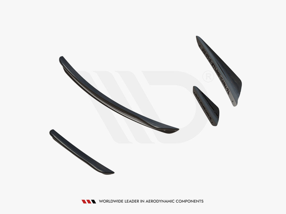 Maxton Design Front Bumper Wings (Canards) V.3 Ford Fiesta Mk8 ST / ST-Line - FO-FI-8-STLINE-CAN3 - Image 6