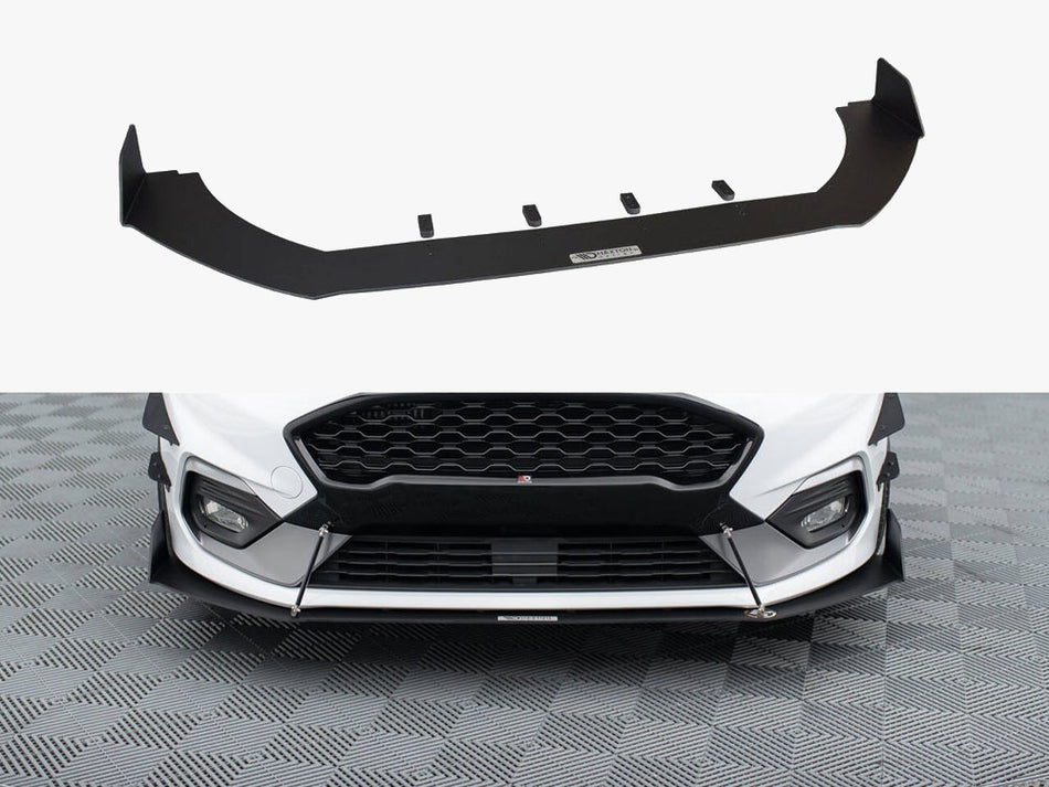 Maxton Design Front Racing Splitter V.1 Fiesta Mk8 ST / ST-Line