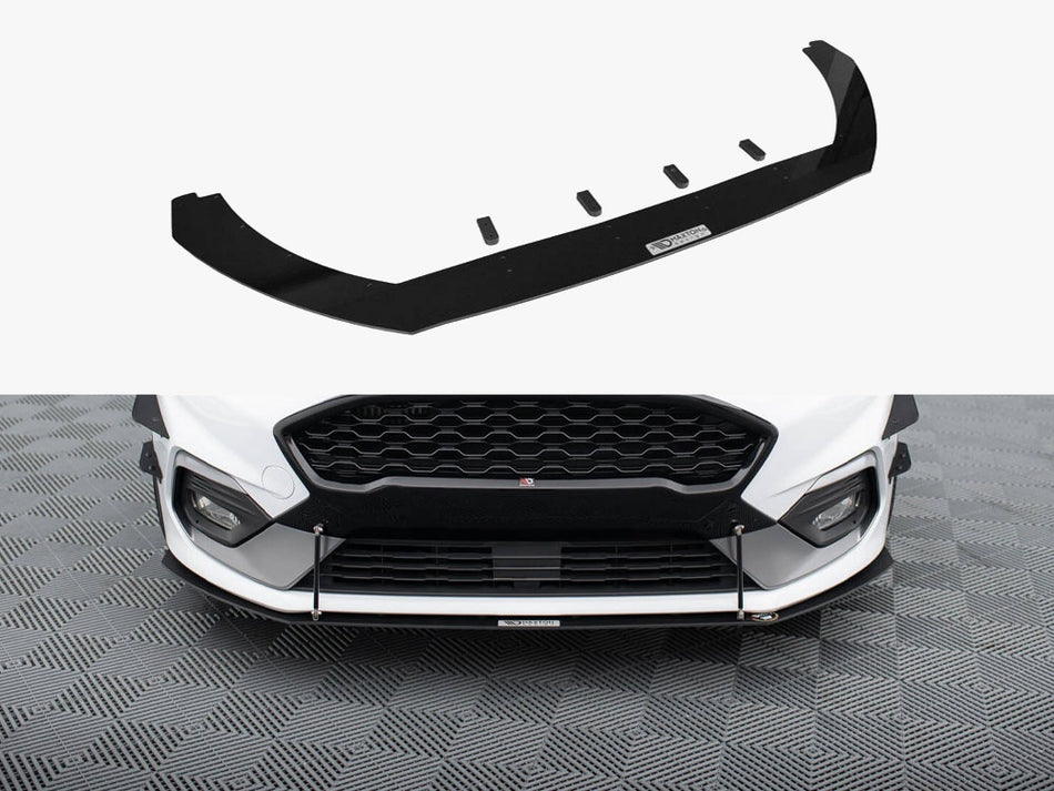 Maxton Design Front Racing Splitter V.2 Fiesta Mk8 ST / ST-Line - FO-FI-8-STLINE-CNC-FD2 - Image 1