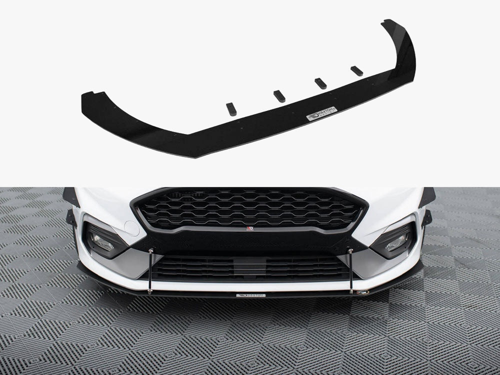 Maxton Design Front Racing Splitter V.2 Fiesta Mk8 ST / ST-Line - FO-FI-8-STLINE-CNC-FD2 - Image 1
