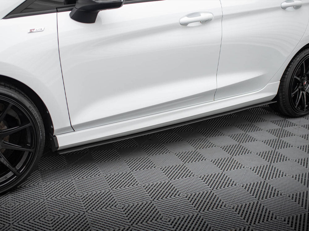Maxton Design Racing Side Skirts Diffusers V.2 Ford Fiesta Mk8 ST / ST-Line - FO-FI-8-STLINE-CNC-SD2 - Image 4