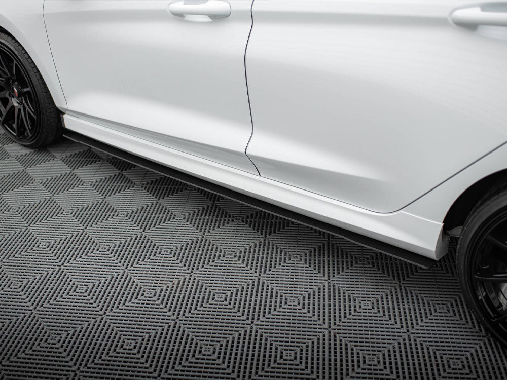Racing Side Skirts Diffusers V.2 Ford Fiesta Mk8 ST / ST-Line