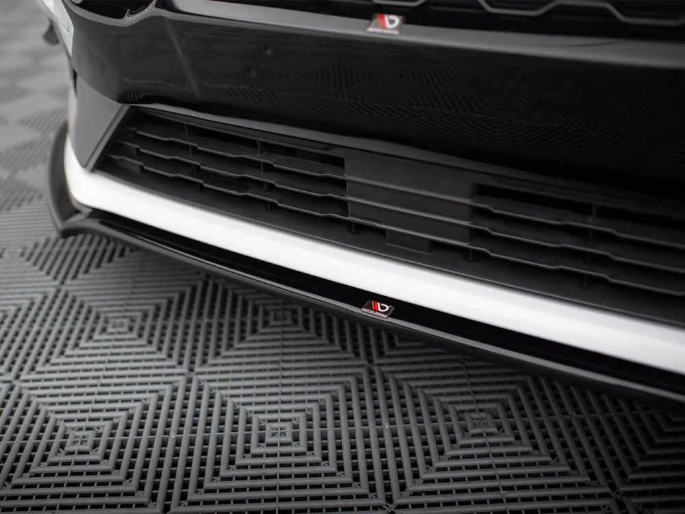 Maxton Design Front Splitter V.4 + Flaps Ford Fiesta ST / ST-Line Mk8 - FO-FI-8-STLINE-FD4G+FSF - Image 4