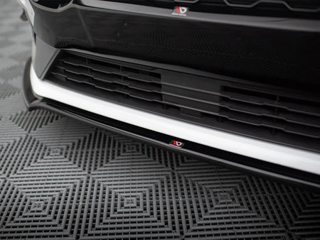 Maxton Design Front Splitter V.4 + Flaps Ford Fiesta ST / ST-Line Mk8 - FO-FI-8-STLINE-FD4G+FSF - Image 4