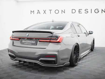 Maxton Design Prepreg Carbon Fiber Rear Splitter BMW 7 M-Pack G11 / G12 Facelift - CF-BM-7-11F-MPACK-RD1-245-P - Image 2