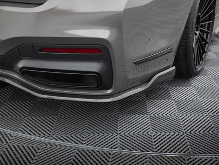 Maxton Design Prepreg Carbon Fiber Rear Splitter BMW 7 M-Pack G11 / G12 Facelift - CF-BM-7-11F-MPACK-RD1-245-P - Image 5