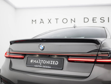 Maxton Design Prepreg Carbon Fiber Tailgate Spoiler BMW 7 G11 / G11 Facelift - CF-BM-7-11F-MPACK-H1-245-P - Image 3