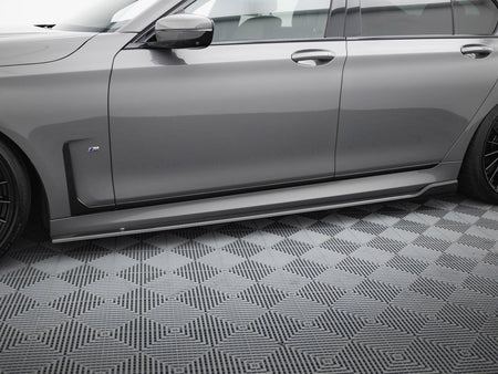 Maxton Design Carbon Fiber Side Skirts BMW 7 M-Pack G11 Facelift - CF-BM-7-11F-MPACK-SD1-245-P - Image 3