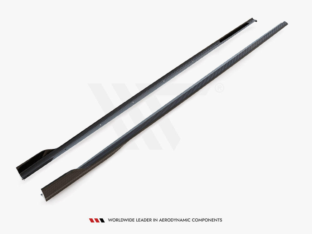 Maxton Design Carbon Fiber Side Skirts BMW 7 M-Pack G11 Facelift - CF-BM-7-11F-MPACK-SD1-245-P - Image 6