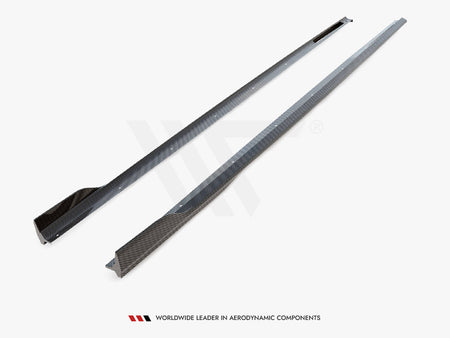 Maxton Design Carbon Fiber Side Skirts BMW 7 M-Pack G11 Facelift - CF-BM-7-11F-MPACK-SD1-245-P - Image 7