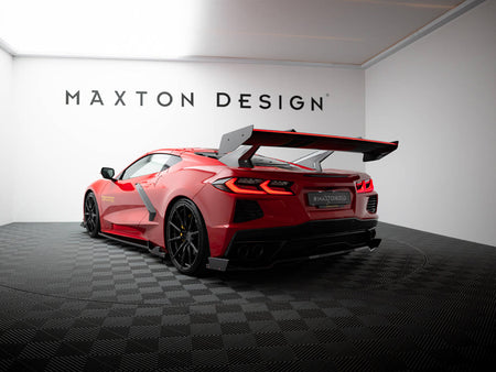 Maxton Design Carbon Spoiler + LED Chevrolet Corvette C8 - CF-CH-CO-C8-INT-245-P+LED - Image 2