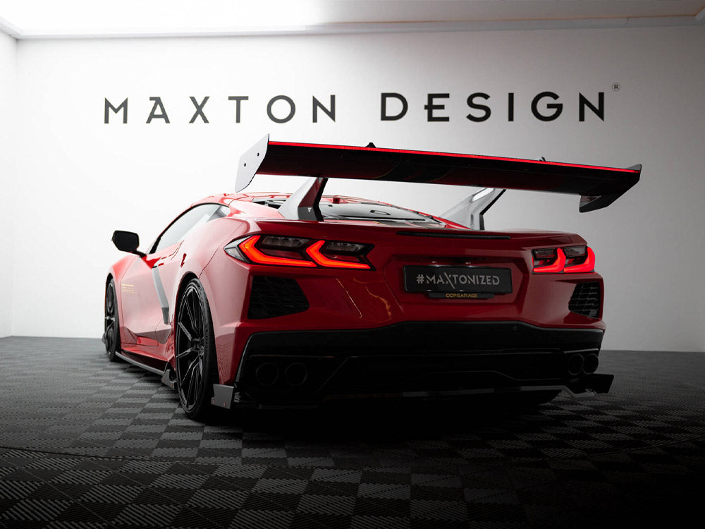Maxton Design Carbon Spoiler + LED Chevrolet Corvette C8 - CF-CH-CO-C8-INT-245-P+LED - Image 3